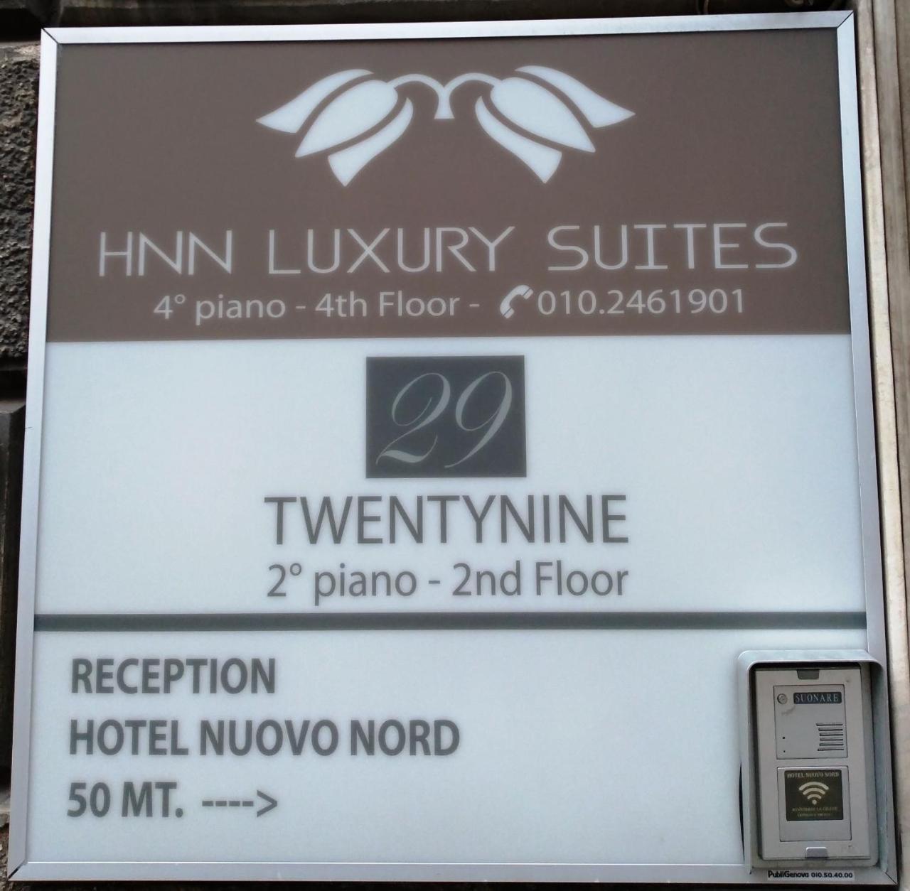 Hotel Twenty Nine 热那亚 外观 照片